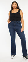 Mikali High Rise Bootcut Jeans (Plus Size) - Official Kancan USA
