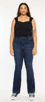 Mikali High Rise Bootcut Jeans (Plus Size) - Official Kancan USA