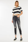 Cassidy High Rise Ankle Skinny Jeans - Official Kancan USA