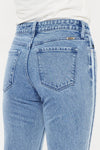 Evelyn Mid Rise Slim Straight Leg Jeans - Official Kancan USA