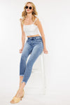 Silvanna Mid Rise Ankle Skinny Jeans - Official Kancan USA