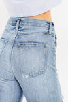 Oceane High Rise Slim Straight Jeans - Official Kancan USA