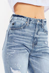 Oceane High Rise Slim Straight Jeans - Official Kancan USA