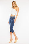 Sweeny Mid Rise Capris - Official Kancan USA