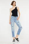 Luxanna Mid Rise Slim Boyfriend Jeans - Official Kancan USA