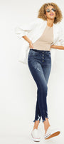 Sloane High Rise Ankle Skinny Jeans - Official Kancan USA