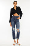Chantal Ultra High Rise Mom Jeans - Official Kancan USA