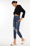 Chantal Ultra High Rise Mom Jeans - Official Kancan USA