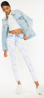 Ezra Mid Rise Super Skinny Jeans - Official Kancan USA