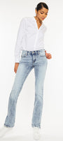 Nadia Mid Rise Y2K Bootcut Jeans - Official Kancan USA