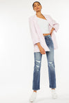 Norrine High Rise Slim Straight Jeans - Official Kancan USA