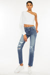 Norrine High Rise Slim Straight Jeans - Official Kancan USA