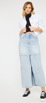 Babe Maxi Denim Skirt - Official Kancan USA