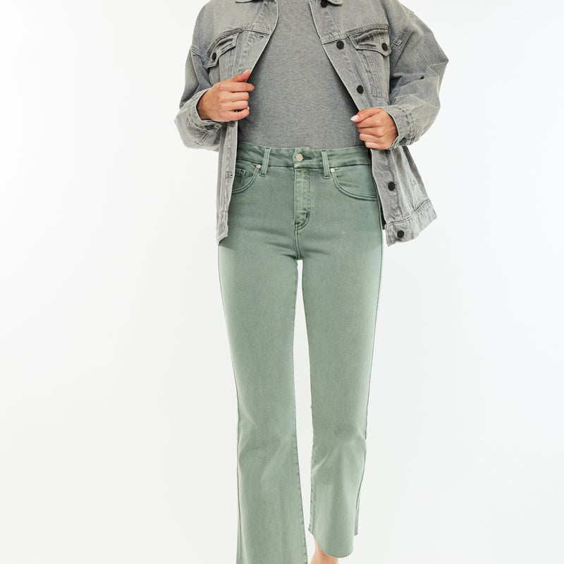 Perla High Rise Crop Bootcut - Official Kancan USA
