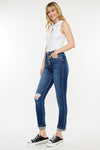 Sparrow High Rise Cigarette Leg Jeans - Official Kancan USA