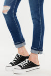Sparrow High Rise Cigarette Leg Jeans - Official Kancan USA