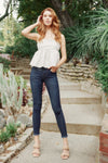 Atlanna Mid Rise Ankle Skinny - Official Kancan USA