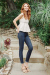 Atlanna Mid Rise Ankle Skinny - Official Kancan USA