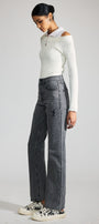 Lou Premier Ultra High Rise 90's Straight Leg Jeans - Official Kancan USA