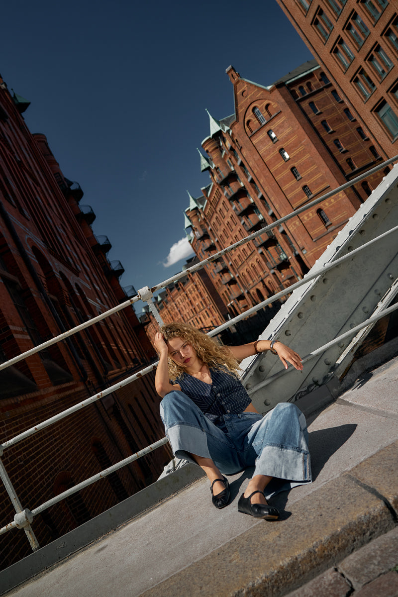 Arlene High Rise Wide Leg Jeans - Official Kancan USA