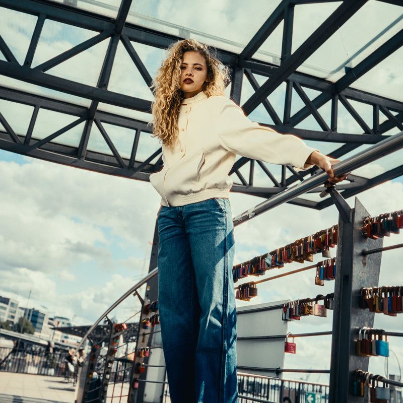 Bram Mid Rise Wide Jeans - Official Kancan USA