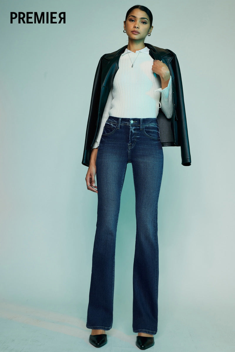 Jesy Premier Ultra High Rise Bootcut – Sculpted Fit | Kancan USA