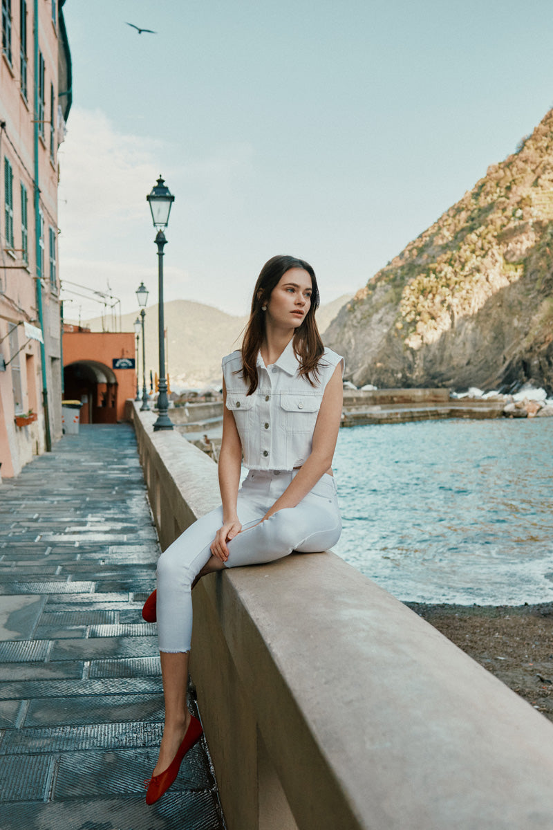 Shay Cropped 90's Vest - Official Kancan USA