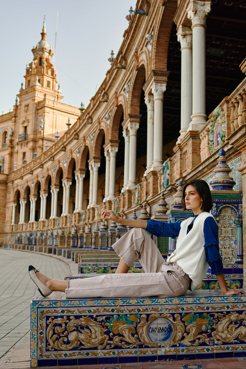 Margot High Rise Wide Leg Jeans - Official Kancan USA