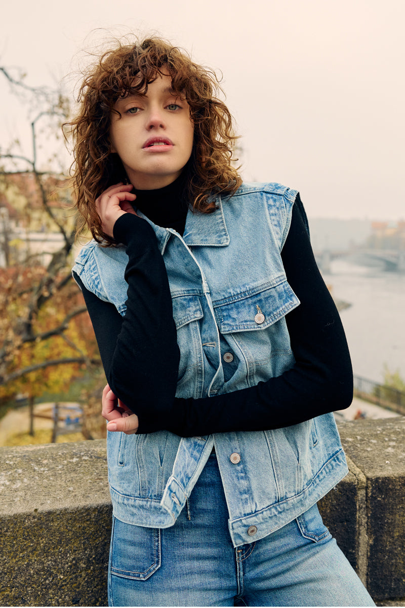 Joey Oversized 80's Vest - Official Kancan USA