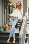 Trevie Ultra High Rise Straight Leg Jeans - Official Kancan USA