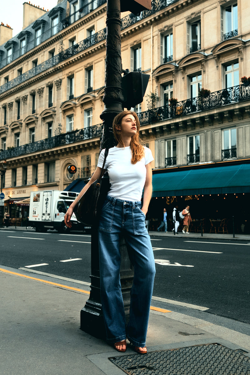 Astra High Rise Wide Leg Jeans - Official Kancan USA