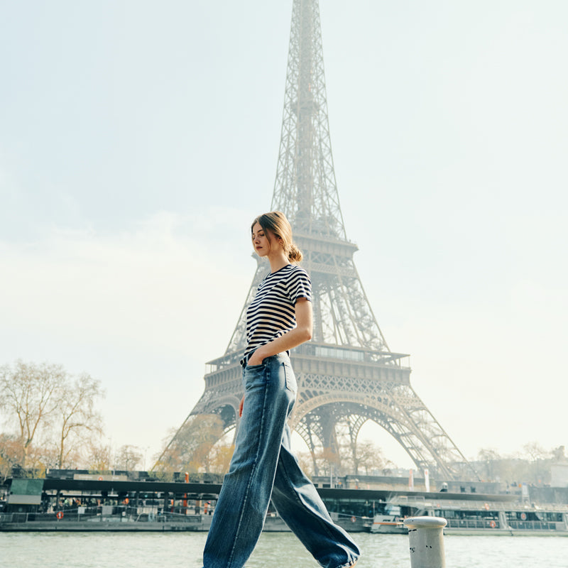 Venice Mid Rise Wide Leg Jeans - Official Kancan USA
