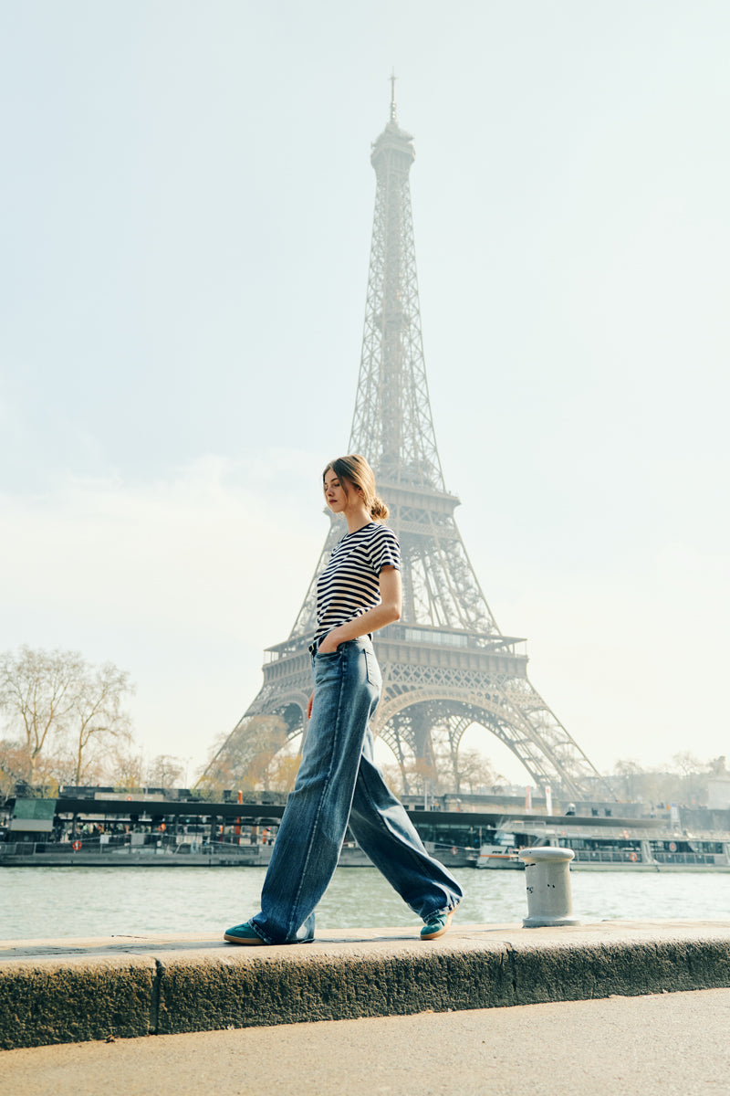 Venice Mid Rise Wide Leg Jeans - Official Kancan USA