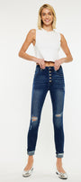 Canary High Rise Ankle Skinny - Official Kancan USA