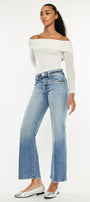 Veronica Premier High Rise Slim Wide Leg Jeans - Official Kancan USA