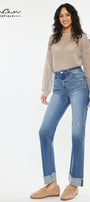 Trini Essentials High Rise Straight Jeans - Official Kancan USA