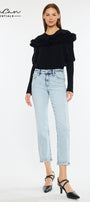 Pam Essentials Mid Rise Crop Straight - Official Kancan USA