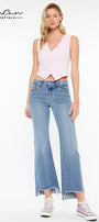 Gwen Essentials High Rise Wide Flare Jeans - Official Kancan USA
