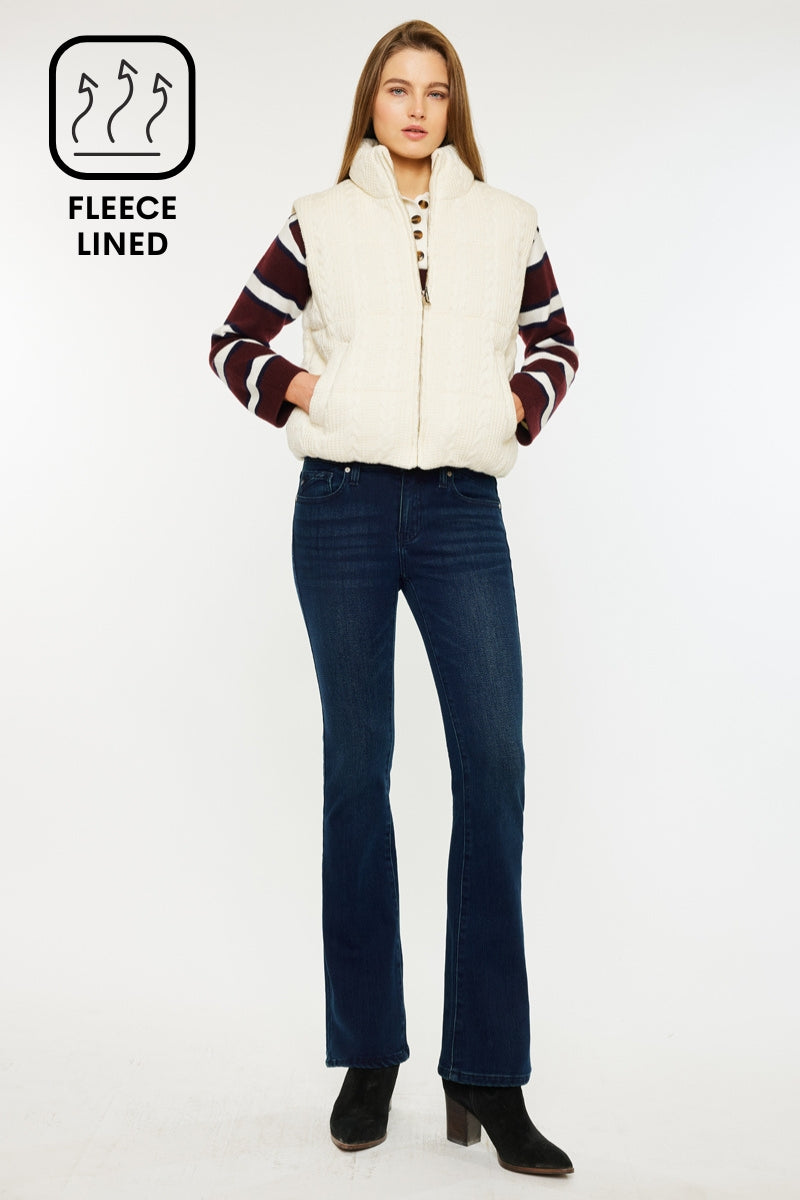 Juniper Mid Rise Baby Bootcut Jeans - Official Kancan USA