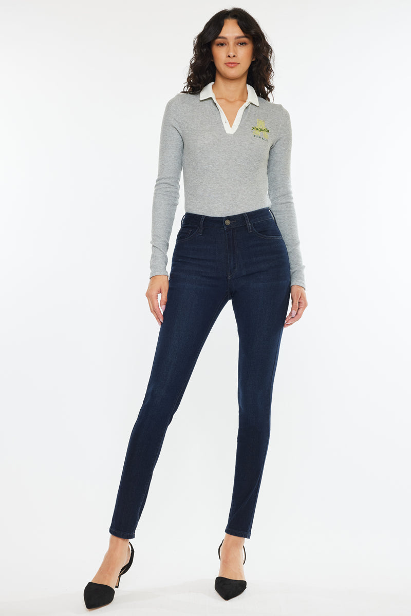 Jean Hydraulic Addison Super Skinny Femme - Taille 1/2, Dark Wash, Coupe Extra-slim, Neuf Sans étiquette