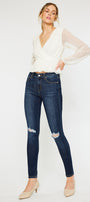 Logan Mid Rise Super Skinny - Official Kancan USA