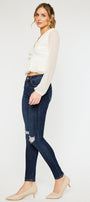 Logan Mid Rise Super Skinny - Official Kancan USA
