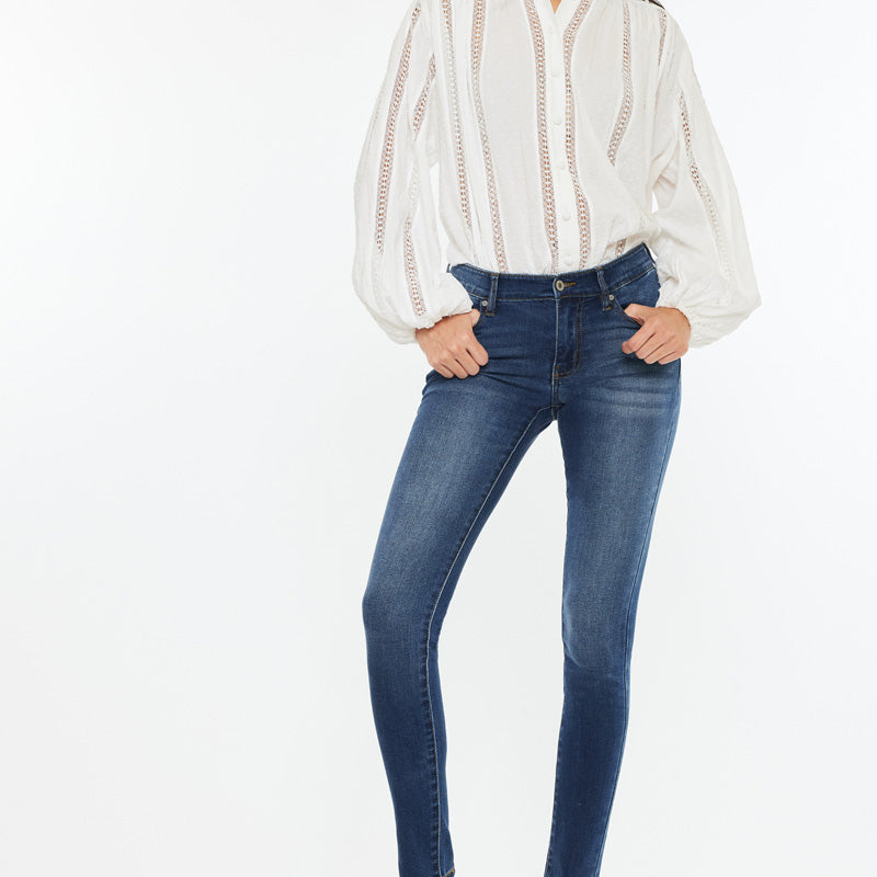 Madison Mid Rise Super Skinny - Official Kancan USA