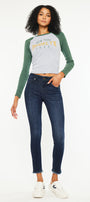 Atlanna Mid Rise Ankle Skinny - Official Kancan USA
