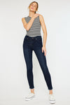 Atlanna Mid Rise Ankle Skinny - Official Kancan USA