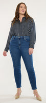 Peggy High Rise Cigarette Leg Jeans (Plus Size)