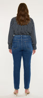 Peggy High Rise Cigarette Leg Jeans (Plus Size) - Official Kancan USA