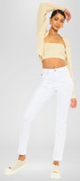 Piper High Rise Slim Straight Leg Jeans - Official Kancan USA