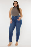 Vivienne Essentials High Rise Super Skinny Jeans (Plus Size) - Official Kancan USA