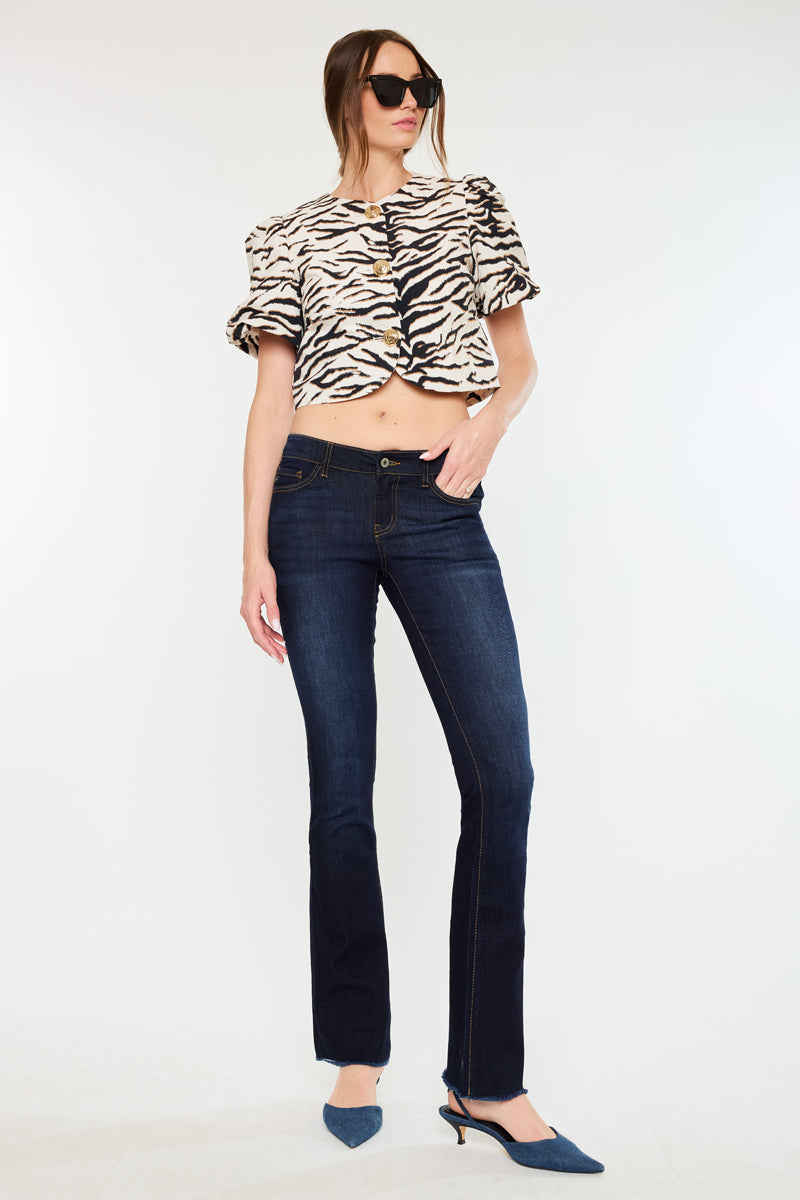 Anne Essentials Low Rise Bootcut Jeans - Official Kancan USA